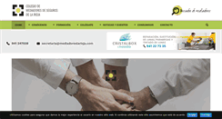 Desktop Screenshot of mediadoreslarioja.com